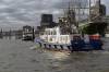landungsbrcken, hafenstadt, hamburg, polizeischiff, segelschiff, stimmungsvoll, 