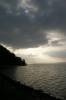frde, ostsee, ufer , gegenlicht, hochformat, , 