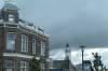 harlingen, architektur, leuchtturm, alt, backstein, fassaden, nordsee, ort, 