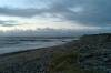 brandung, strand, abendstimmung, sturm, 