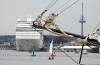 kieler frde, besucher, klverbaum, ostseefhre, kontrast, attraktion, ausflug , touristen, event, traditionssegler, kieler woche, 