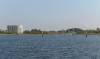 holnis, club nautic, hochhaus, yachthafen, fahrwasser, markierungen, , 