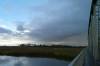 abenddmmerung, dar, bodden, brcke, 