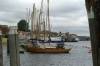 holzboote, oldtimerboote, regenwolken, frde, bootsbau, 