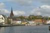 flensburg, frde, altstadt, hafenzeile, anleger, holzyachten, 