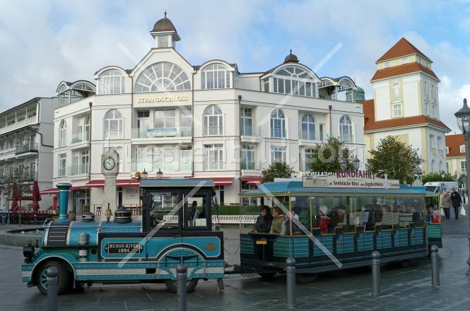 Binz, Kleinbahn vor Fußgängerzone