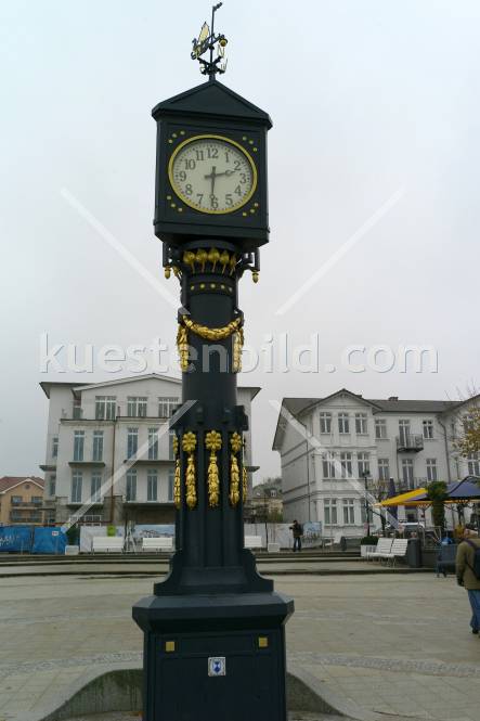 Jugendstiluhr in Ahlbeck