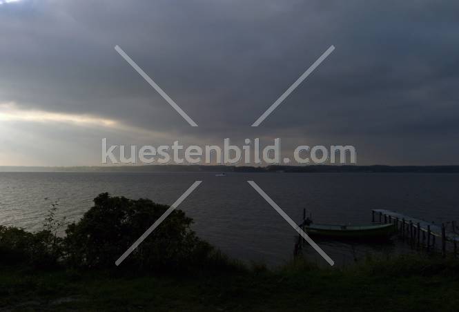 Förde Regenfront bei Glücksburg