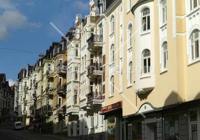 Häuserzeile Flensburger Altstadt