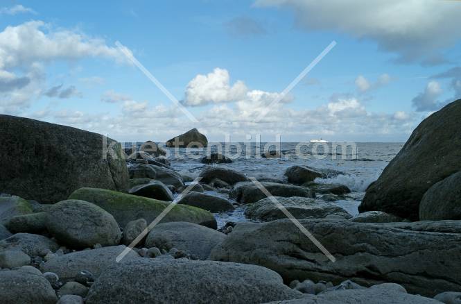 Kreidekste, Felsstrand mit Ostseefhre