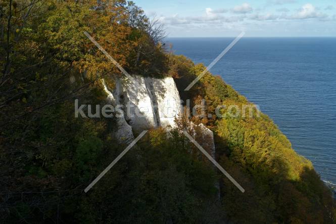Kreidekste, Blick vom Knigsstuhl auf Kreidefelsen