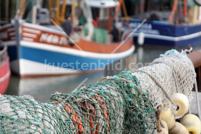 Netze im Hafen