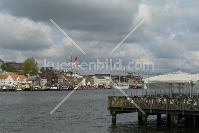 Blick auf den Museumshafen
