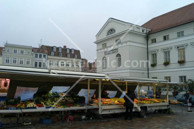 Markttag in Wismar