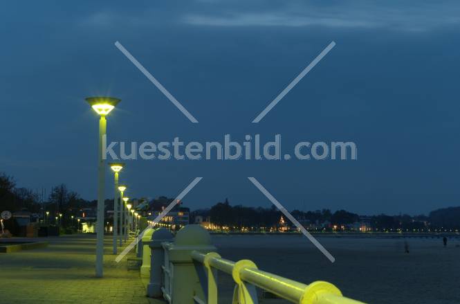Abendstimmung Strandpromenade Travemünde