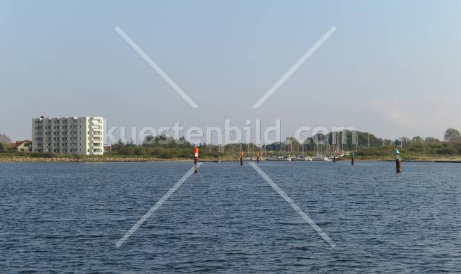 Holnis, Hafeneinfahrt Schausende