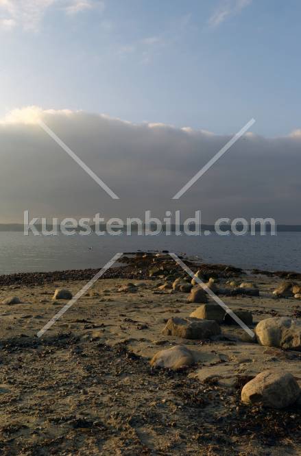 Förde Landzunge im Abendlicht