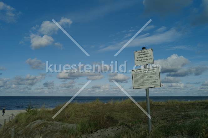 Strandbergang auf dem Dar